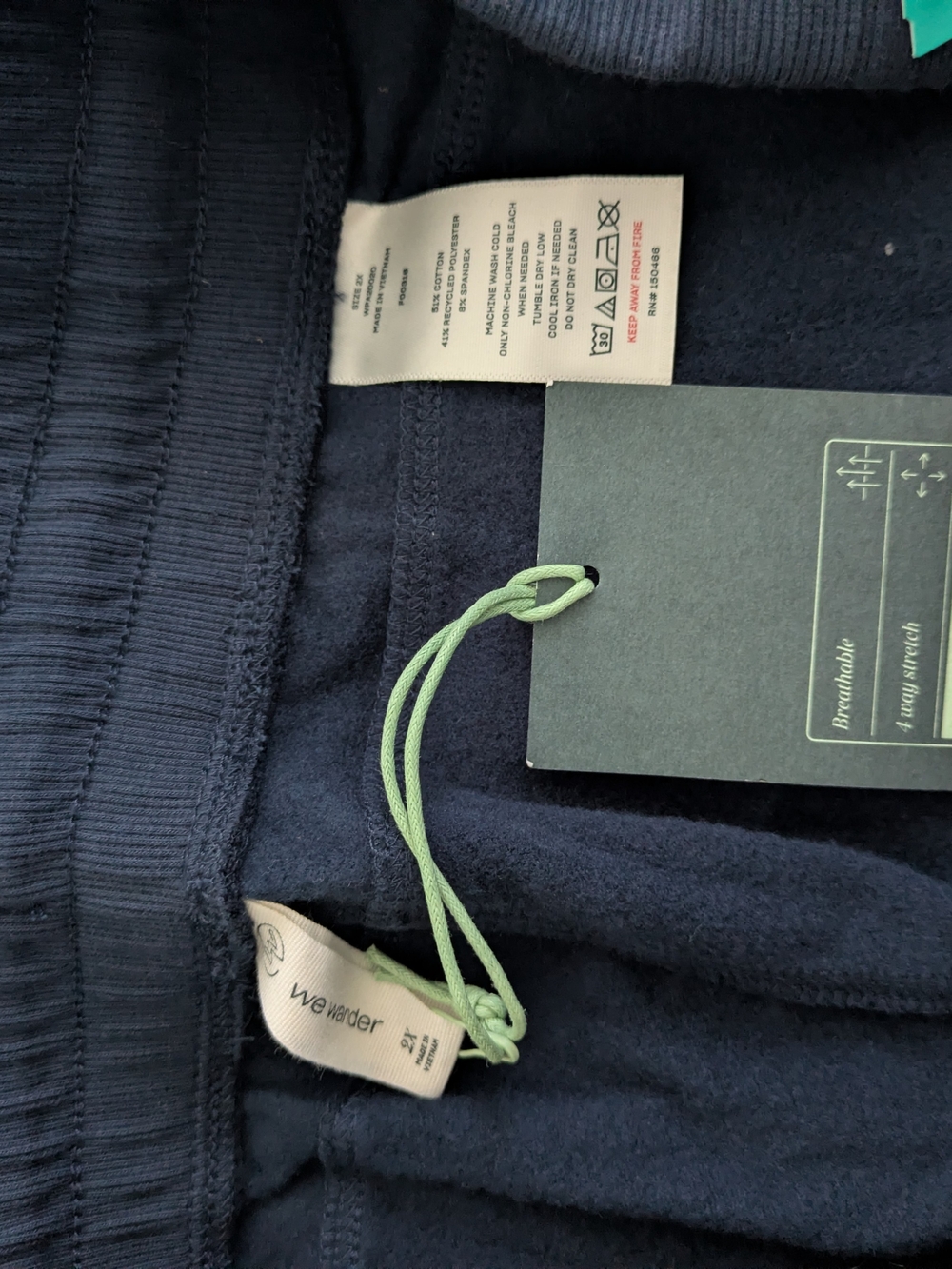 Wander Mauve Skinny Fleece Joggers - Picture 3 of 4